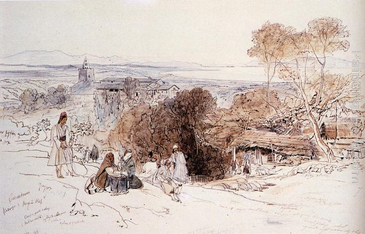 Edward Lear Camerino, 1849